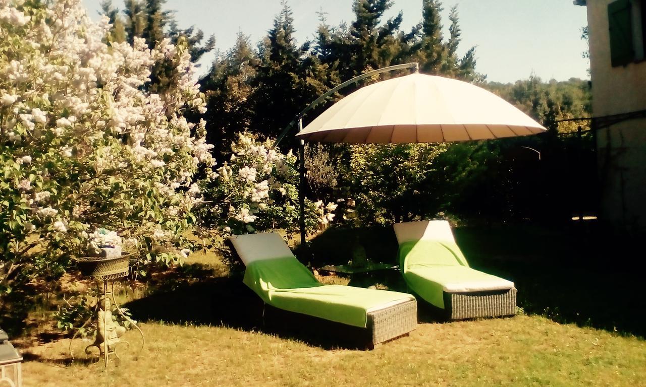 Longo Mai Bed & Breakfast Sillans-la Cascade Luaran gambar