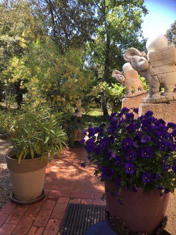 Longo Mai Bed & Breakfast Sillans-la Cascade Luaran gambar