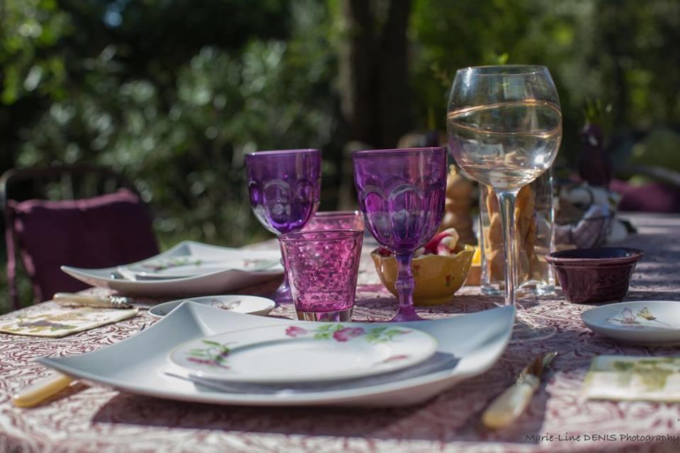 Longo Mai Bed & Breakfast Sillans-la Cascade Luaran gambar